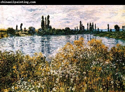 Claude Monet By the Seine near Vetheuil